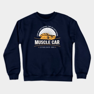 Muscle Car Crewneck Sweatshirt